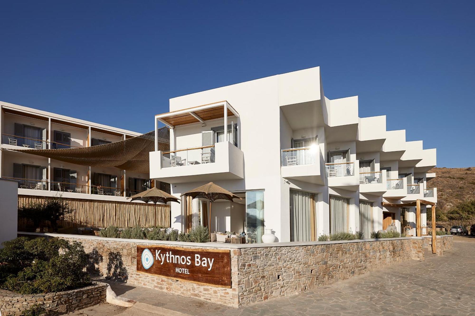 Kythnos Bay Hotel Loutrá Buitenkant foto